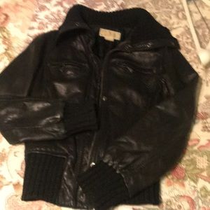 Michael Kors leather jacket